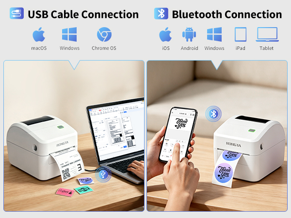 Bluetooth and USB Connection