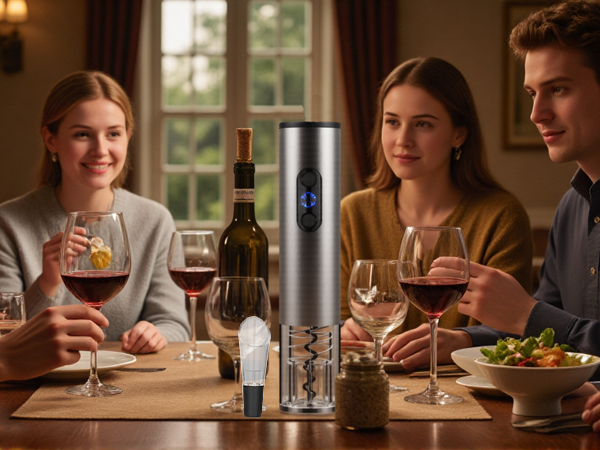 Electric red wine bottle opener