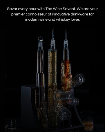 Savor every pour with The Wine Savant.