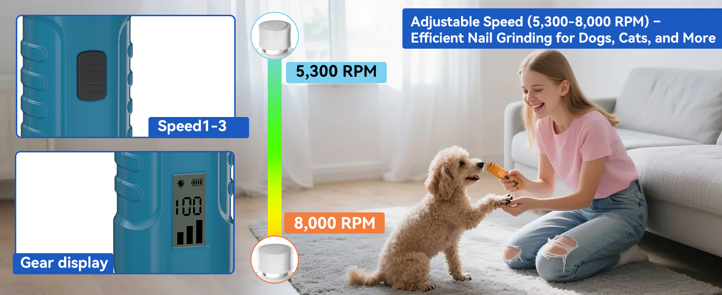 dog nail grinder quiet
