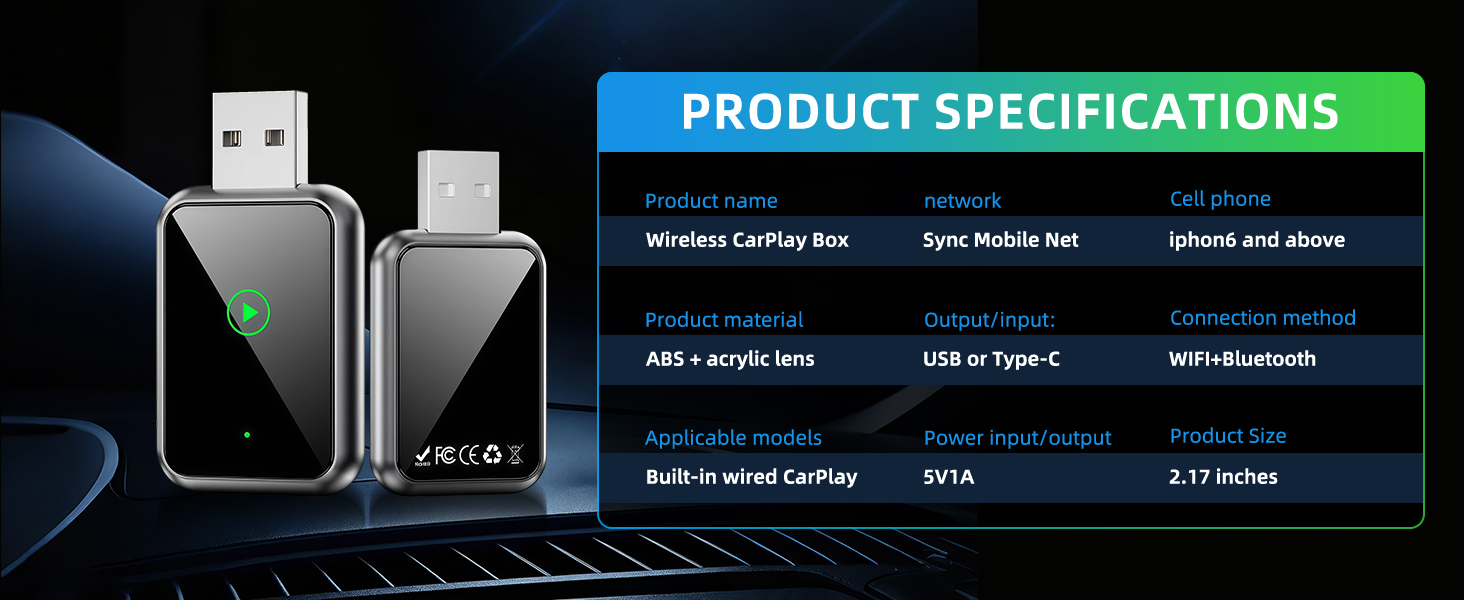 product specifications