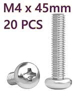M4x45 machine screws