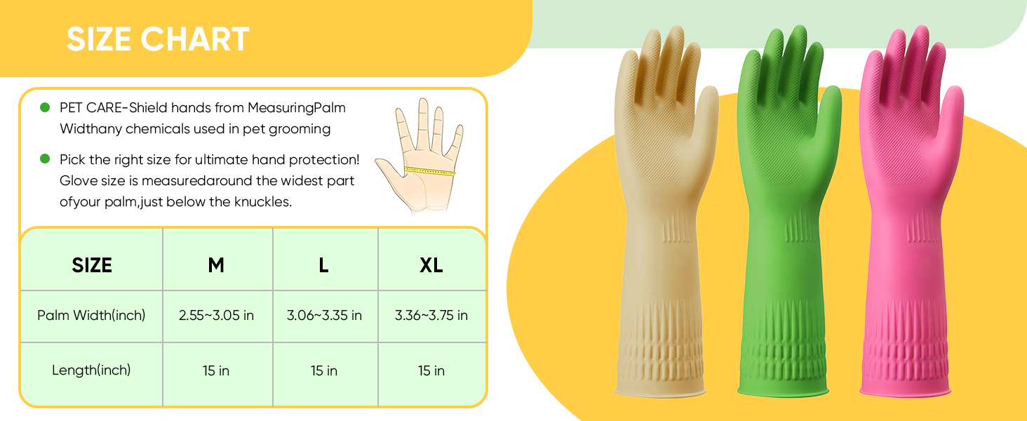 Kitchen rubber gloves women design combines comfort, flexibility, and safety.