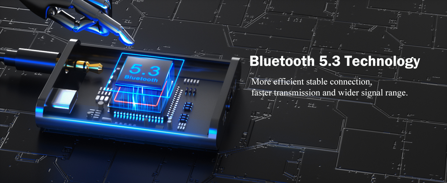 bluetooth 5.3 transmitter receiver