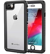 Lanhiem iPhone SE 2022/2020, 7, 8 Case - IP68 Waterproof Dustproof Shockproof, Built-in Screen Pr...