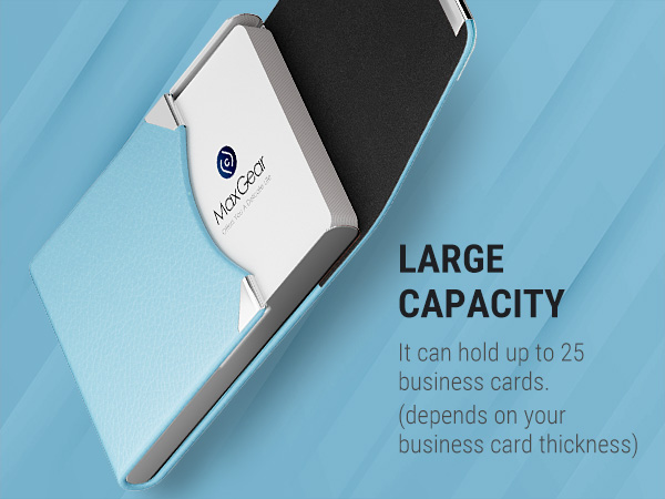 PU Leather Business Card Case