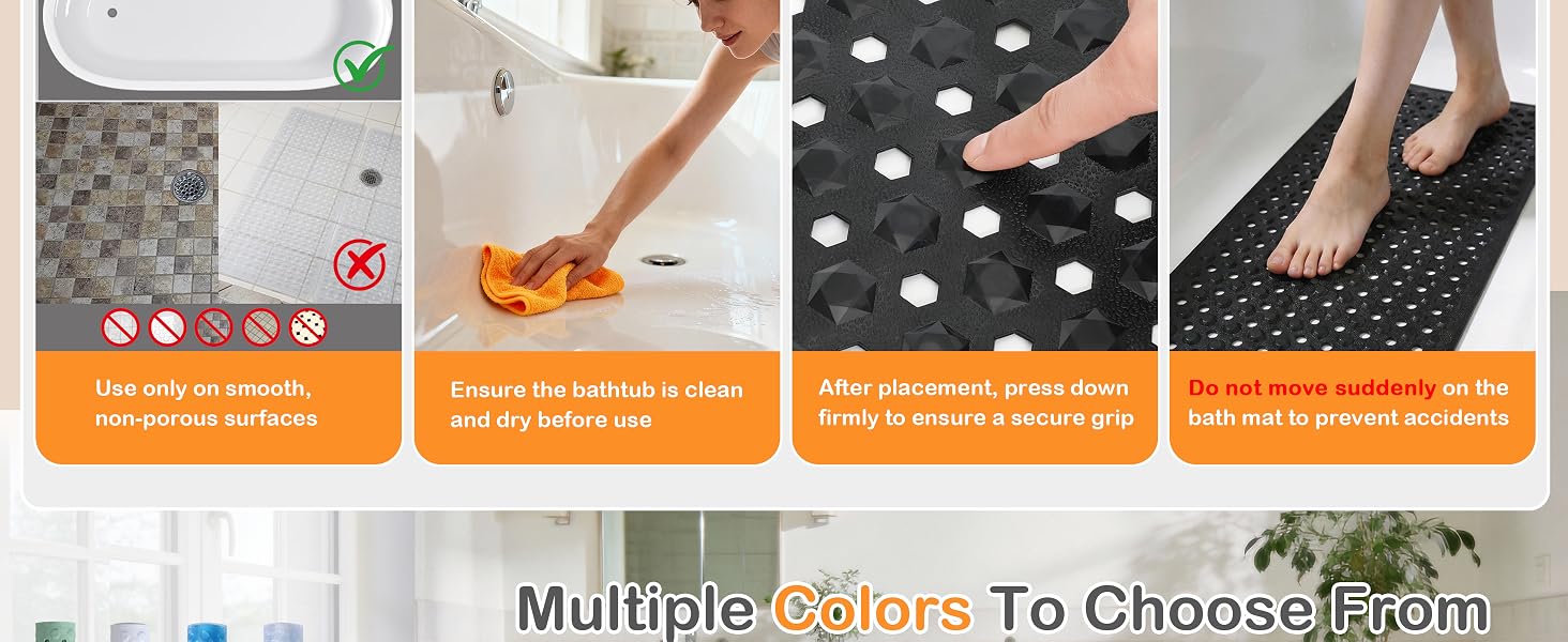 Bathtub mat