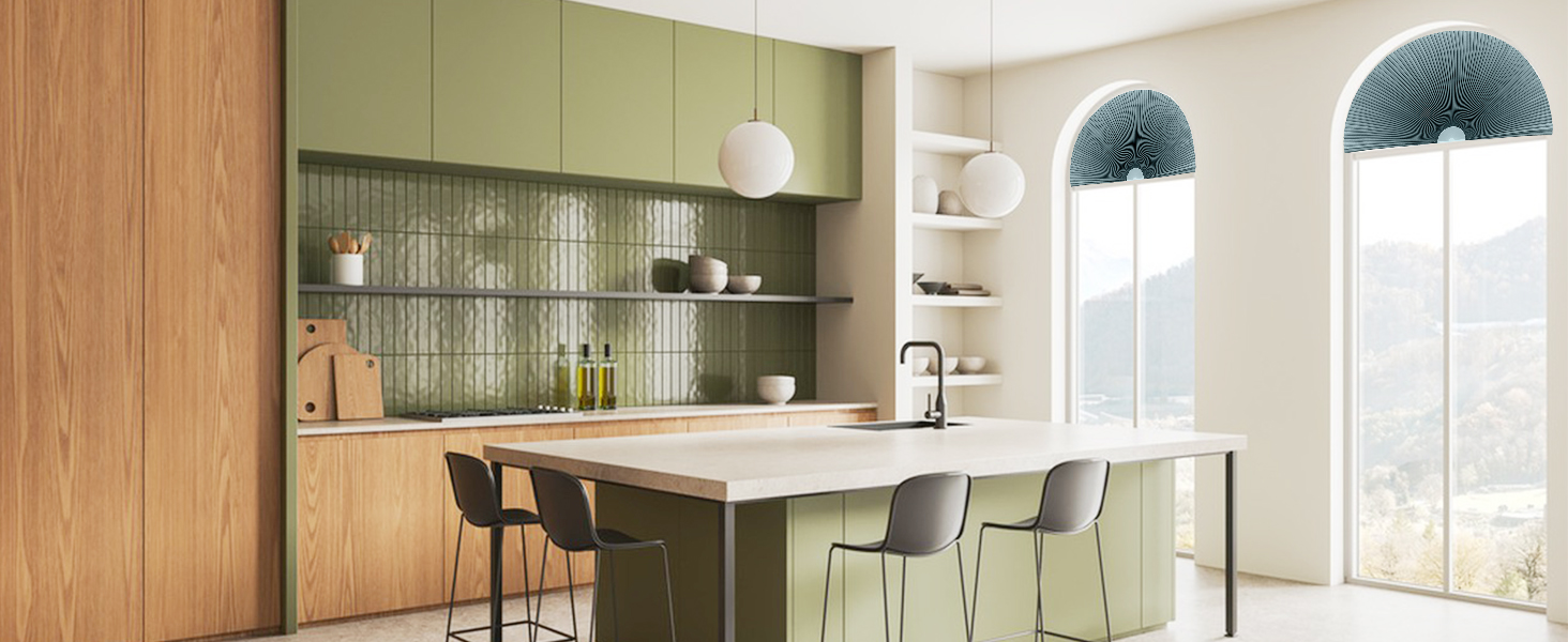 Arch Window Shade Blackout Cellular Shades