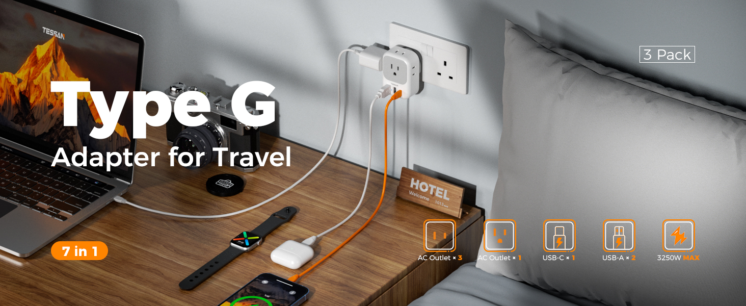 UK power plug adapter