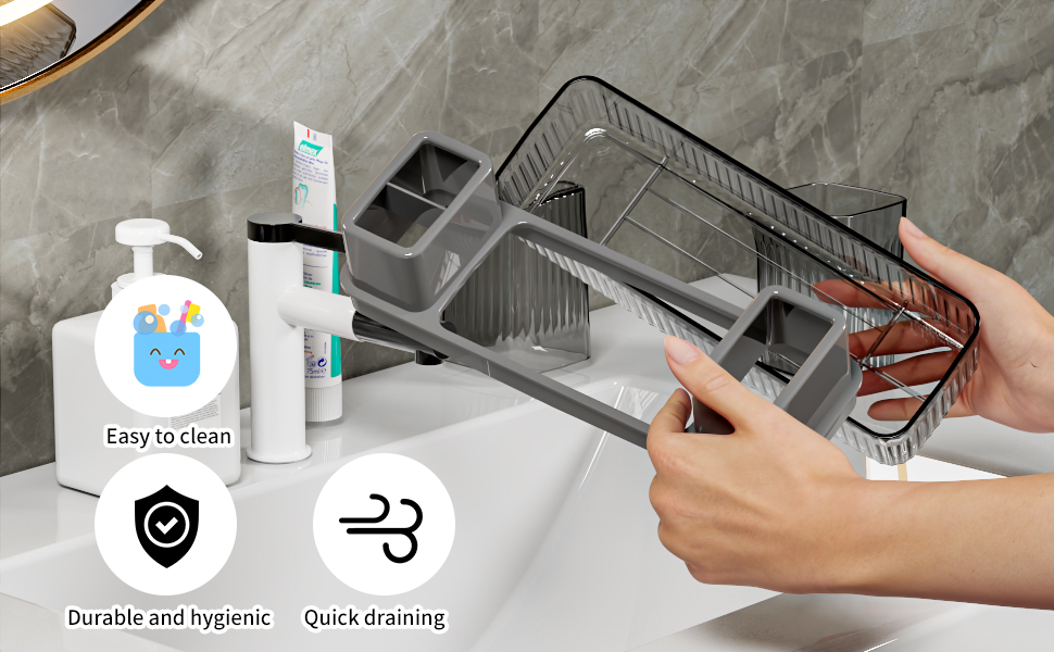 toothbrush holder for bathroom