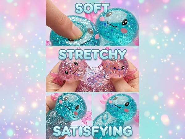 Axolotl Squishy Stress Relief Toy