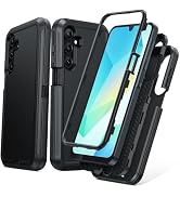 TOPAUX for Samsung A16 5G Case Anti-Shock Galaxy A16 Case 3-Layer Heavy Duty Full Body Drop Prote...