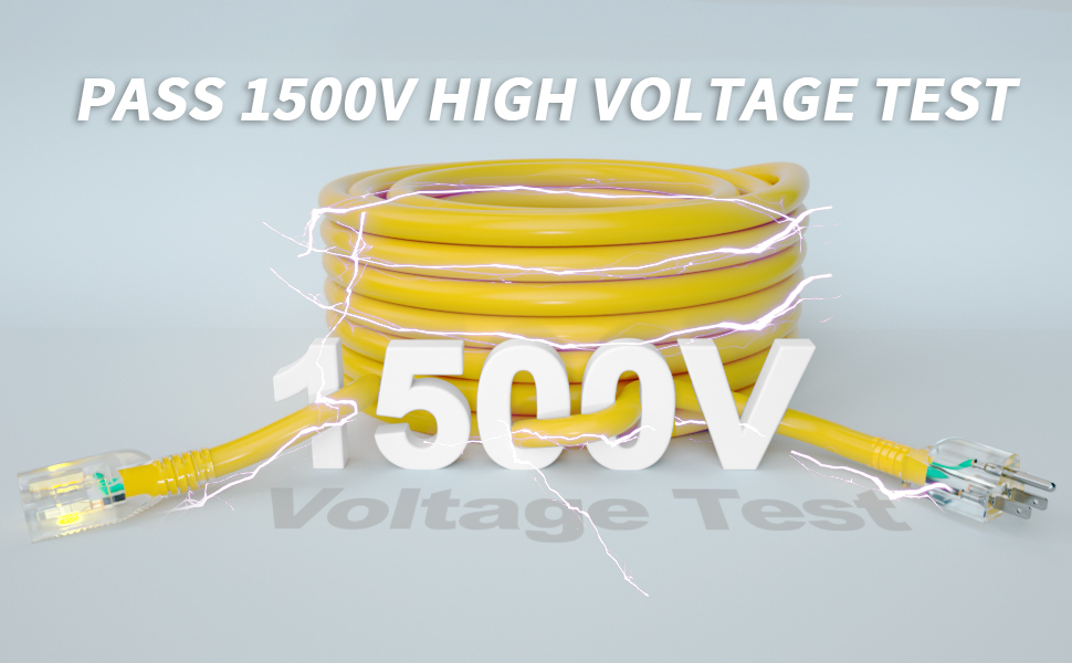 pass 1500v hige voltage test