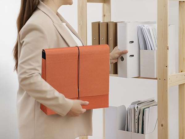 21 Pockets Accordion File Organizer