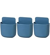kulusion 3 Pcs Remote Control Holder, Wall Mount Pen Holder Hole-Free Self Adhesive Phone Chargin...