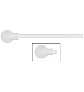 Puritan Medical 5" Sterile Large Round Foam Swab w/Polypropylene Handle - 25-1805 1PF RND - Box o...