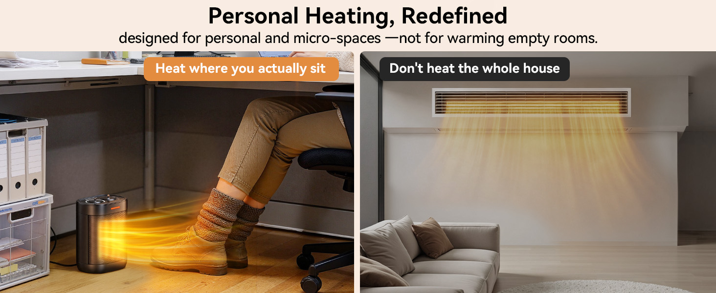 Personal Heating, Redefined