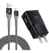 Adaptive Fast Charging Wall Charger with USB C Cable 10Ft, Excgood Fast Charger Power Adapter USB...
