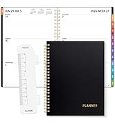SUNEE Academic Planner 2026-2027, Weekly & Monthly Calendar Planner, July 2026 - June 2027, 6" x...