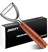 ZIGNTY Premium Vegetable Peeler Stainless Steel,Ultra Sharp Potato Peelers for Kitchen, Swivel Bl...
