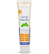 Premium Oxyfresh Cavity Protection – Fresh Mint Fluoride Toothpaste – Low Abrasion Anticavity Too...