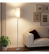GOEBLESON 64.6'' Floor Lamp, Pole with Foot Switch, Modern Standing Lamp Lamp, Minimalist Freesta...
