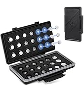 376 377 LR1130 LR41 371 and 364 Small-Sized Battery Magnetic Case Holder Storage, Button Coin Cel...