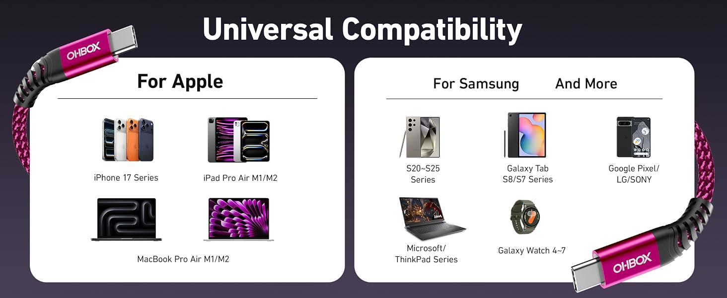 usb c to usb c charging cable