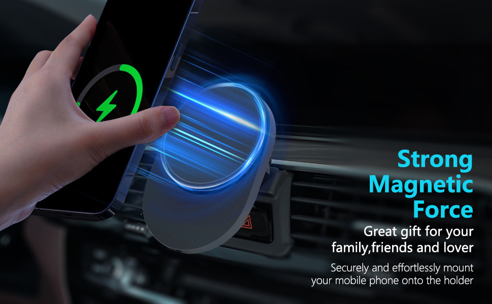 CLEC wireless charger car phone holder