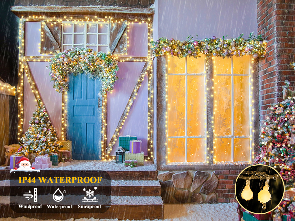 string lights outdoor waterproof
