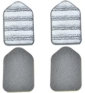 MOSEN Replacement Head Scrubber Pad for Tub Tile Scrubber Brush - Include 2 Scouring Pad and 2 Mi...