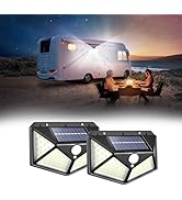 Hiseanllo RV Lights Exterior, Solar RV Porch Light RV Awning Lights, Motion Activated Sensor Ligh...