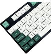 Botanical 147 Dye Sub ZDA PBT Keycap Similar to XDA Keycaps for MX Split Keyboard 104 TKL 60 Melo...