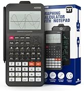 Rechargeable Graphing Scientific Calculators with Notepad for High School | ROATEE Calculadora Ci...