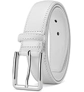 CHAOREN Mens Belt Leather - 1 3/8" Dress Belts for Men - Considerate Gift for Work Business Casua...