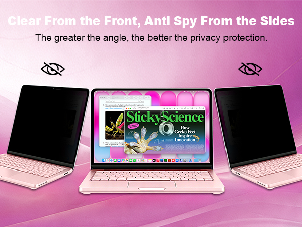 Anti Spy from the sides