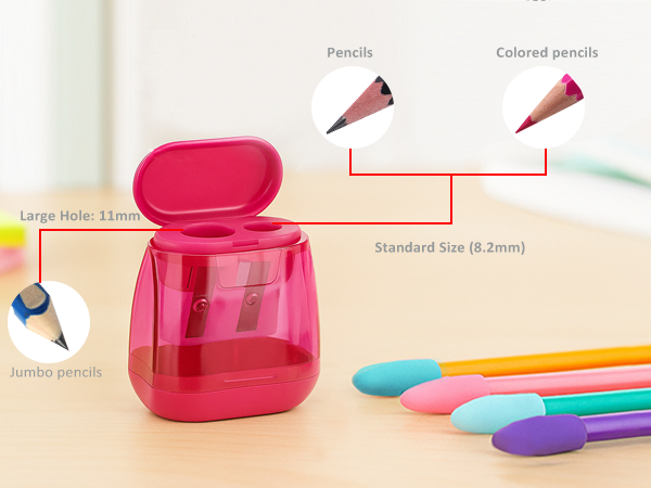 pencil sharpener with cover