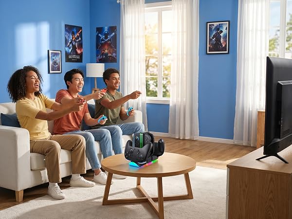 switch pro controller charging dock