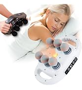 UFFAE 6 Head Massage Gun Deep Tissue with 9 Levels & 9 Modes, Electric Massager Tool for Legs, Ar...