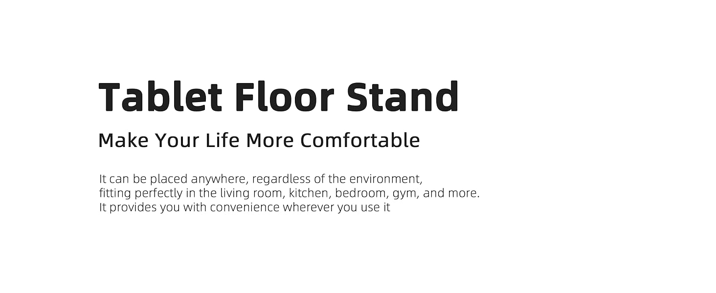tablet floor stand