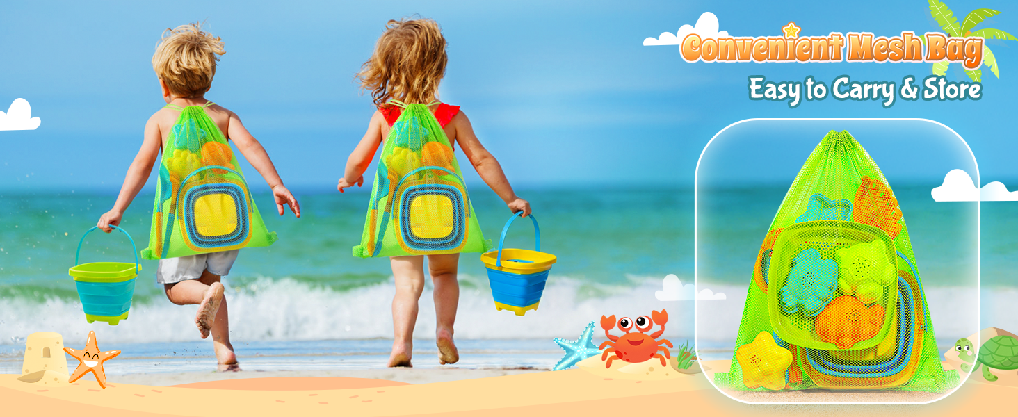 collapsible sand toys