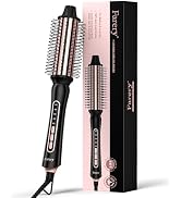 Farery Thermal Brush 5 Adjustable Temps, 1.5 Inch Hot Curling Brush for Big Bouncy Curls, Non-Blo...
