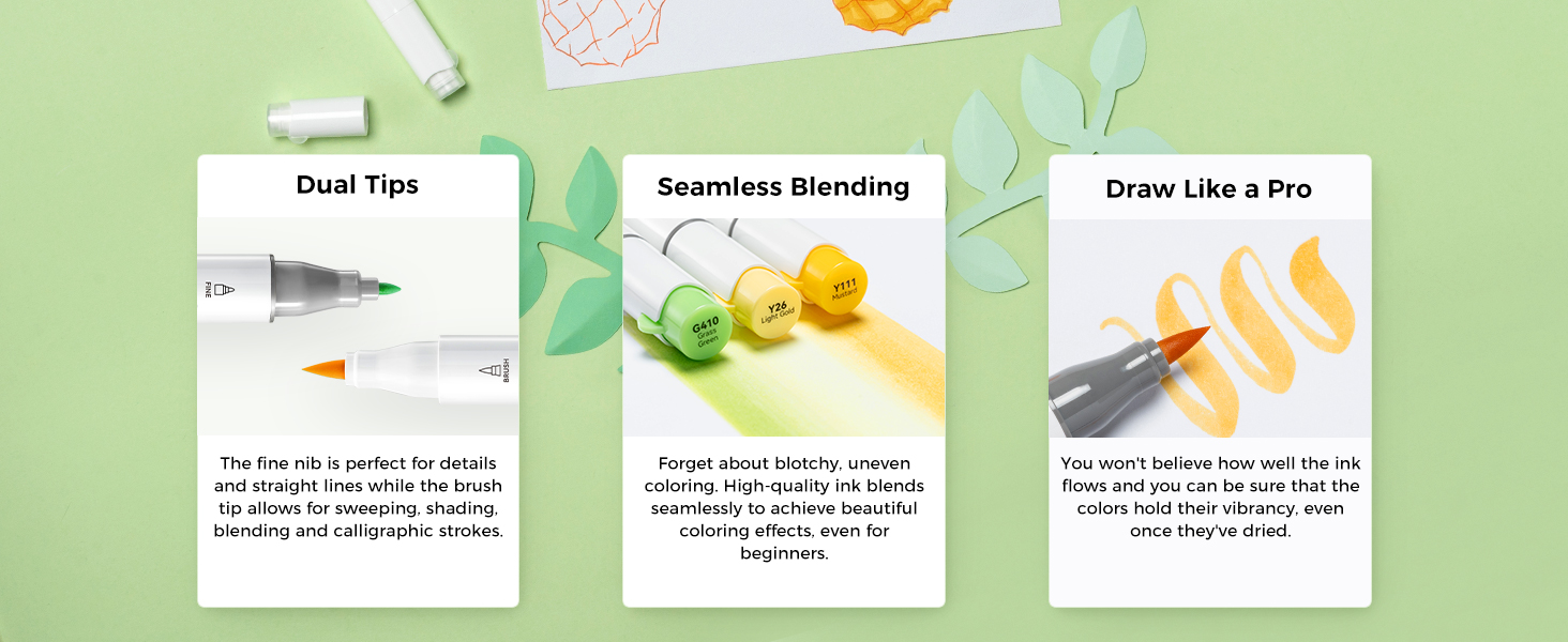 ohuhu alcohol markers