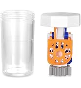 MUSHENJI 3 Pieces Hydrogen Peroxide Contact Lens Case, Travel Size Contact Lens Cleaner Machine, ...