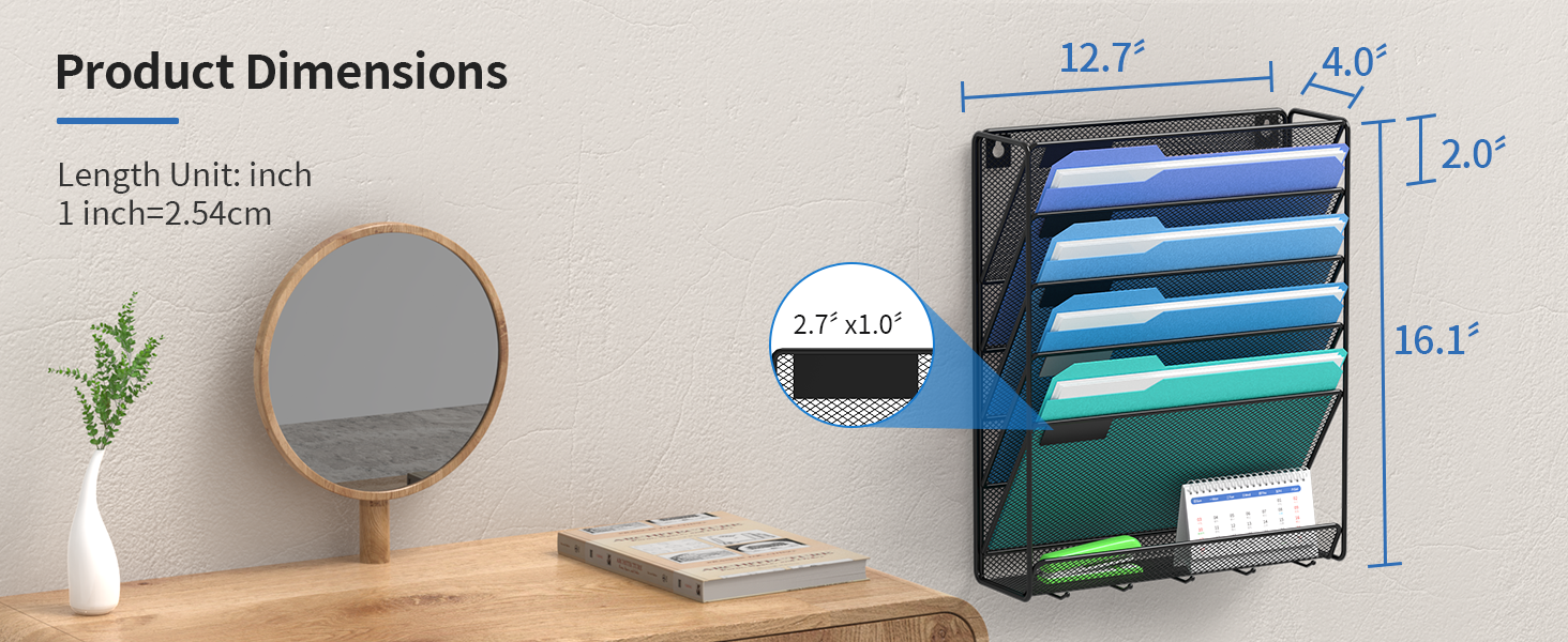 wall file organizer