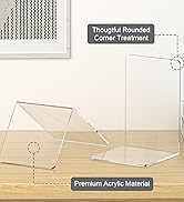 acrylic bookends for shelves