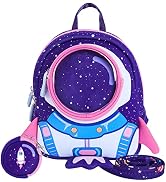 yisibo Lightweight Toddler Backpack with Safety Leash for Kids Boys Girls by Neoprene for Prescho...