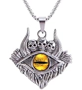 Zirloy Necklace for Men and Women, 24 Inches 316L Stainless Steel Punk Necklace, Personalized Cha...