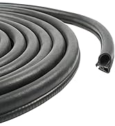 VAGURFO Rubber Edge Trim,Car Weather Striping,Door Rubber Seal Strip Trim Seal,Automotive Weather...