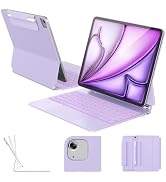 RAYMCRAFT for iPad Air 13 / Pro 12.9 Case Keyboard, Magnetic Floating Stand | Magic-Keyboard 11-C...